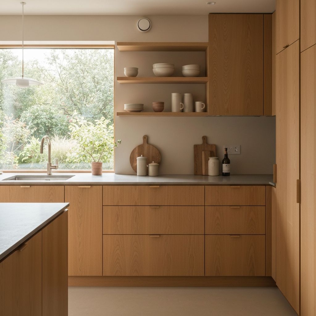 Scena di cucina quotidiana